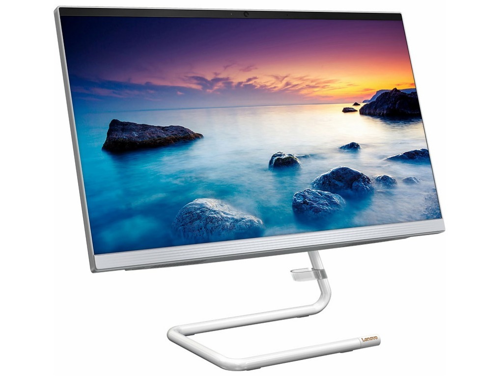 Lenovo Ideacentre A340-22IGM / 21.5" FullHD / Pentium J5040 / 4GB DDR4 / 256GB SSD / Intel UHD Graphics 605 / White / Linux DOS