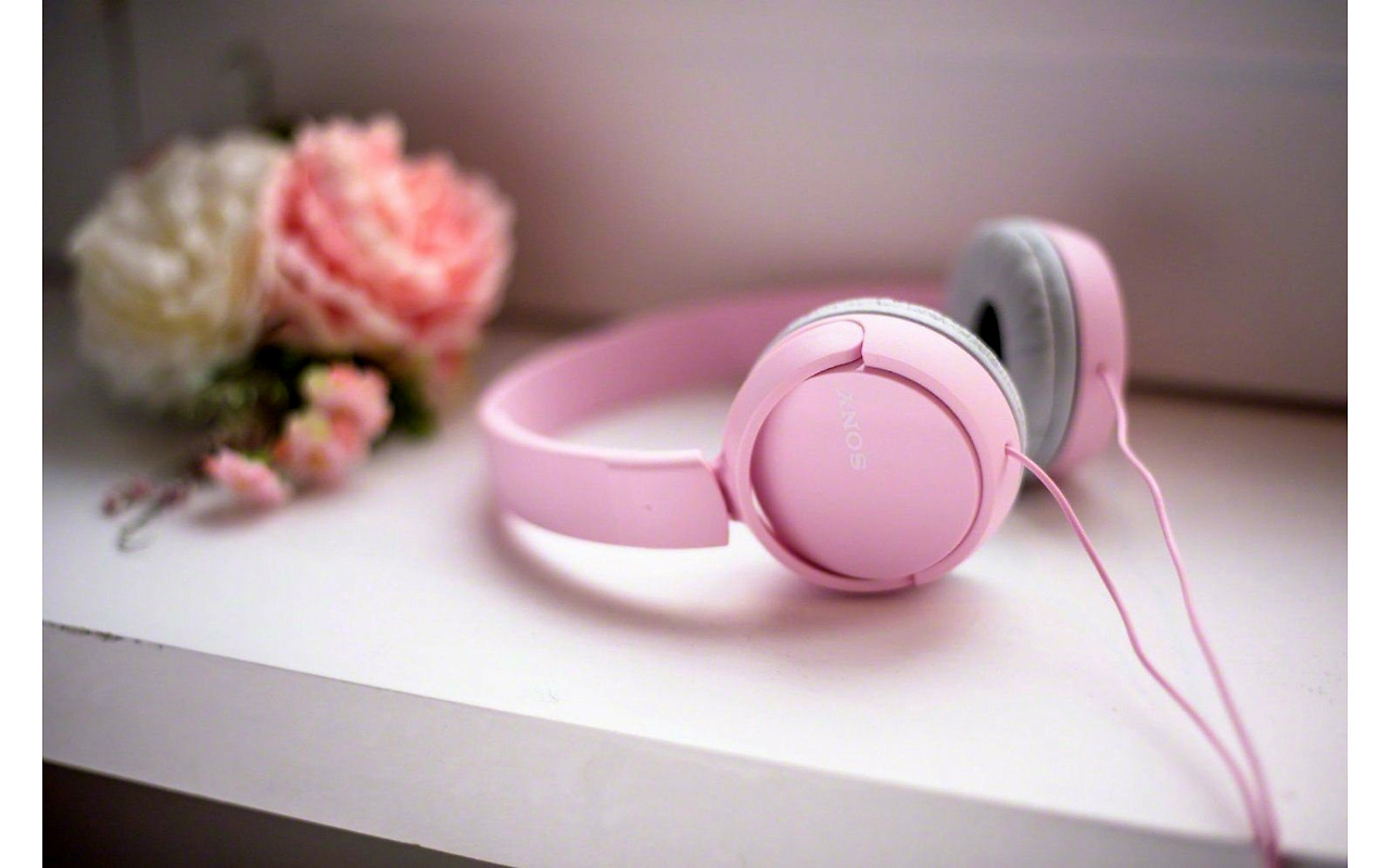 SONY MDR-ZX110AP / 3.5mm 4pin Pink