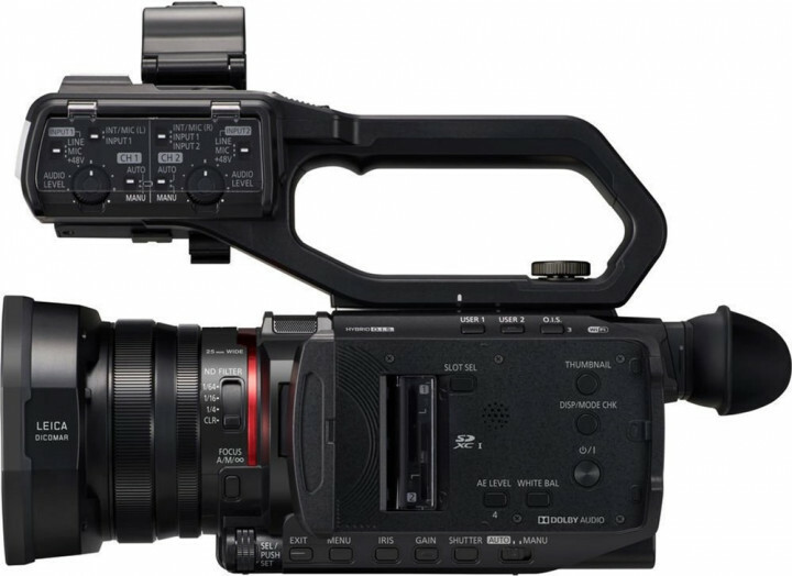 Panasonic HC-X2000EE Mobile Industry Smallest and Lightest 4K/60p Professional Camcorder / Black