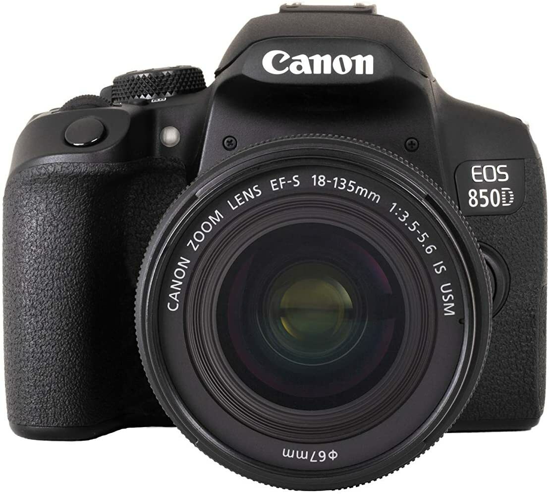 Canon EOS 850D DSLR + 18-135 IS STM / Black