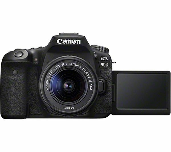 Canon EOS 90D DSLR  + 18-55 IS STM / Black