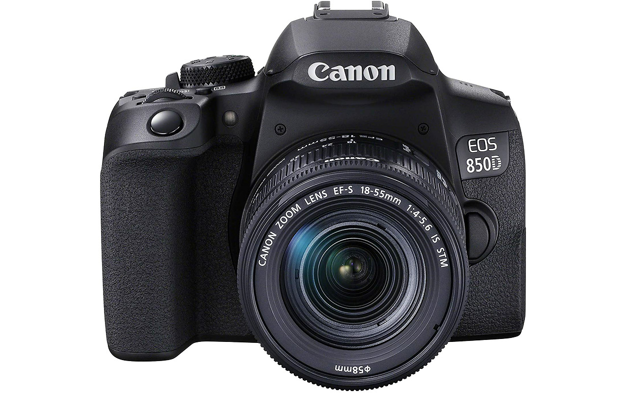 Canon EOS 850D DSLR + 18-55 IS STM / Black