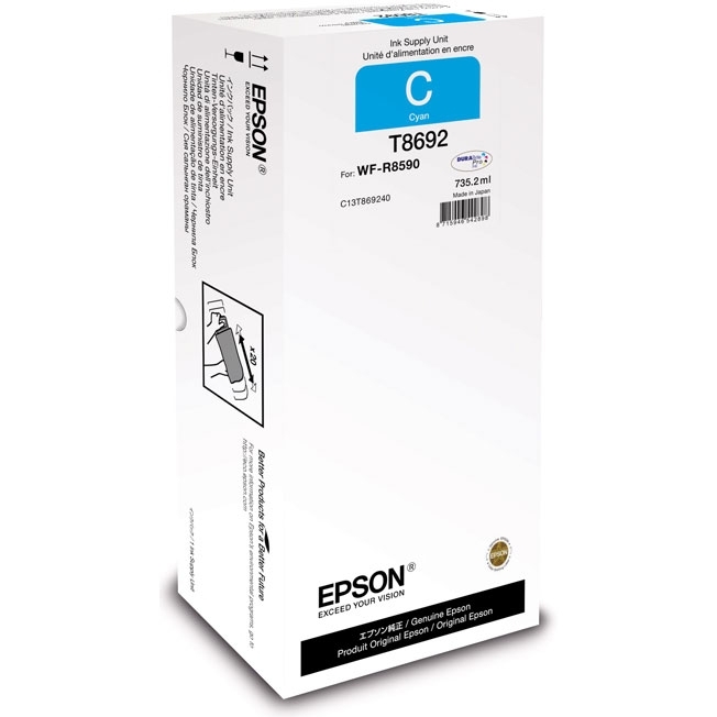 Epson T869240 Ink Supply Unit XXL / Cyan