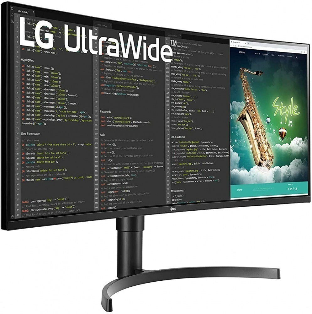 LG 35WN65C-B / 35" Curved-VA 3440x1440 FreeSync 100Hz / Black