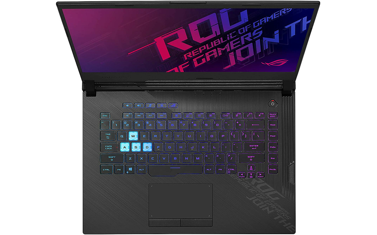 ASUS G512LW / 15.6" FullHD 144Hz / Intel Core i7-10750H / 16Gb RAM 512Gb SSD / GeForce RTX 2070 8Gb / No OS / Black