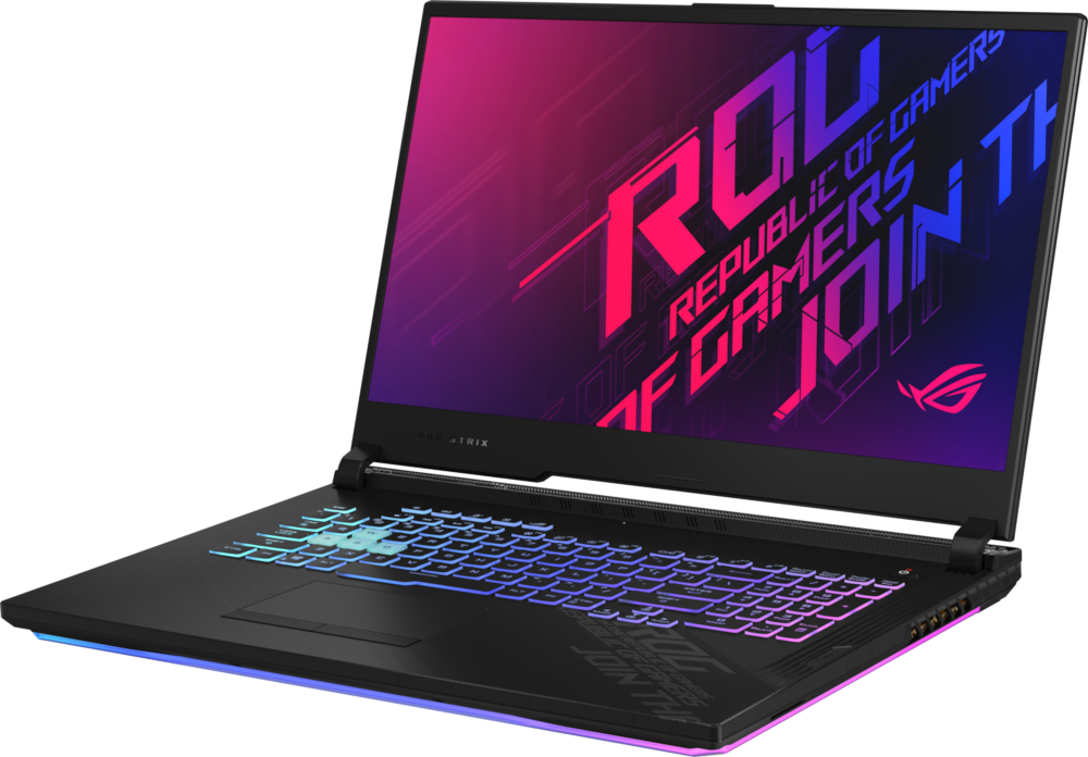 ASUS G712LU / 17.3" FullHD 144Hz Intel Core i7-10750H / 16Gb RAM / 512Gb SSD / GeForce GTX 1660 Ti 6Gb / No OS / Black