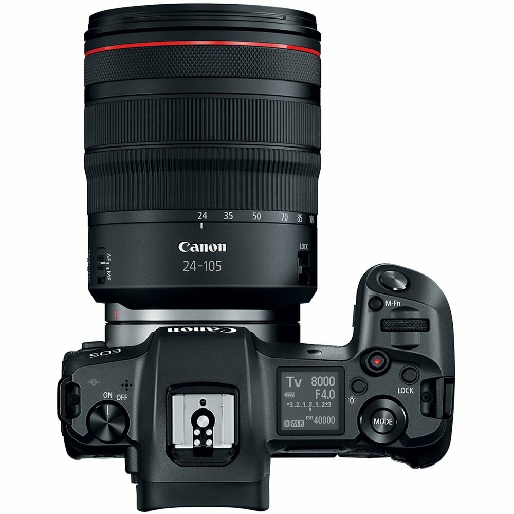 CANON EOS R + RF 24-105 f/4-7.1 IS STM Black