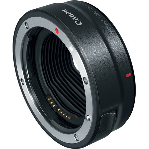 Canon EOS R Body + Mount Adapter EF-RF / Mirrorless Camera / Black