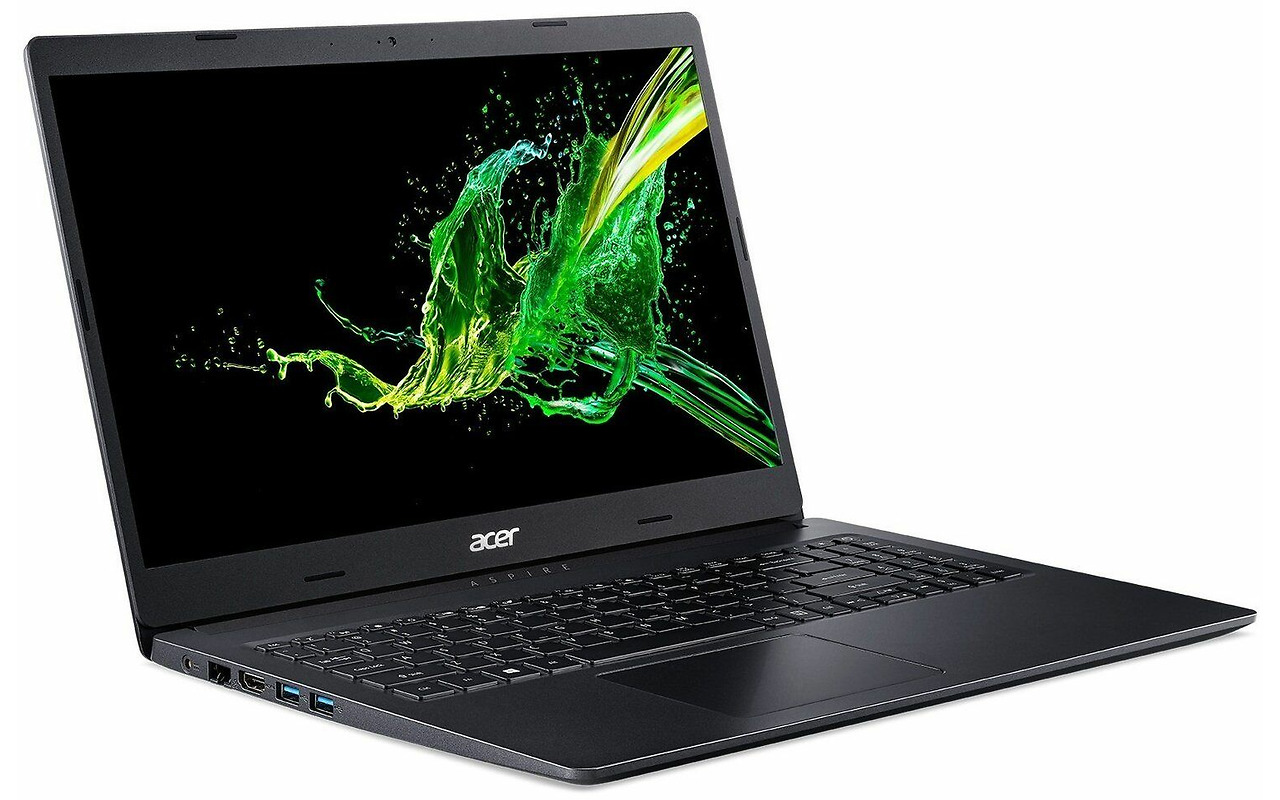 ACER Aspire 3 / 15.6" FullHD / Intel Core i5-1035G1 / 8GB DDR4 / 256GB SSD / Windows 10 / NX.A0TAA.005 / Black
