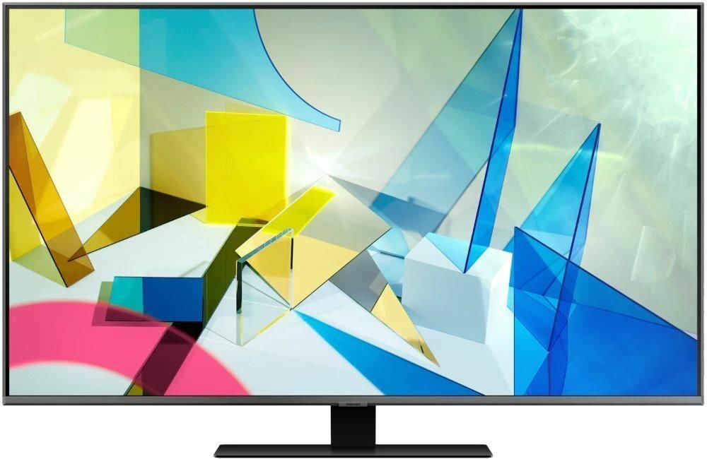 Samsung QE50Q80TAUXUA / 50" QLED Flat 4K UHD Premium Direct Full Array SMART TV Tizen 5.5 OS / Silver