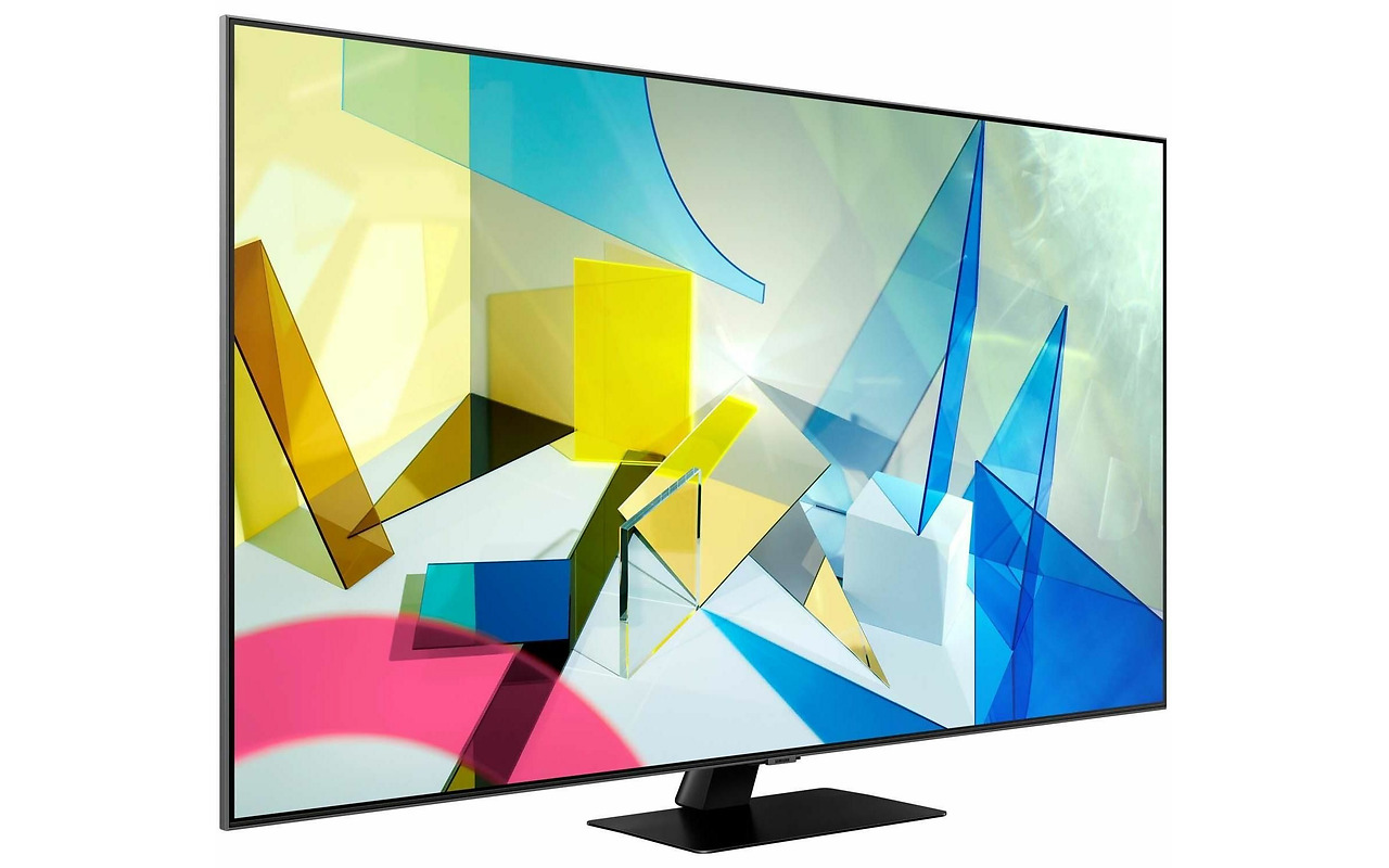Samsung QE50Q80TAUXUA / 50" QLED Flat 4K UHD Premium Direct Full Array SMART TV Tizen 5.5 OS / Silver