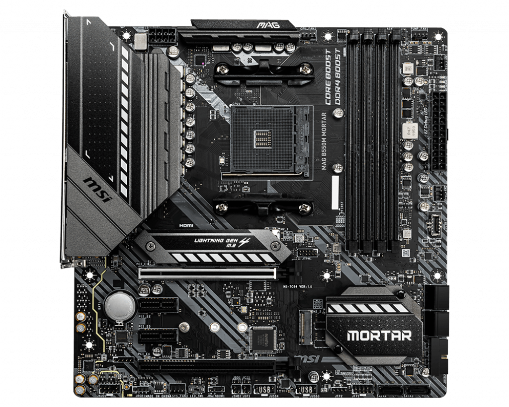 MSI MAG B550M MORTAR mATX Socket AM4
