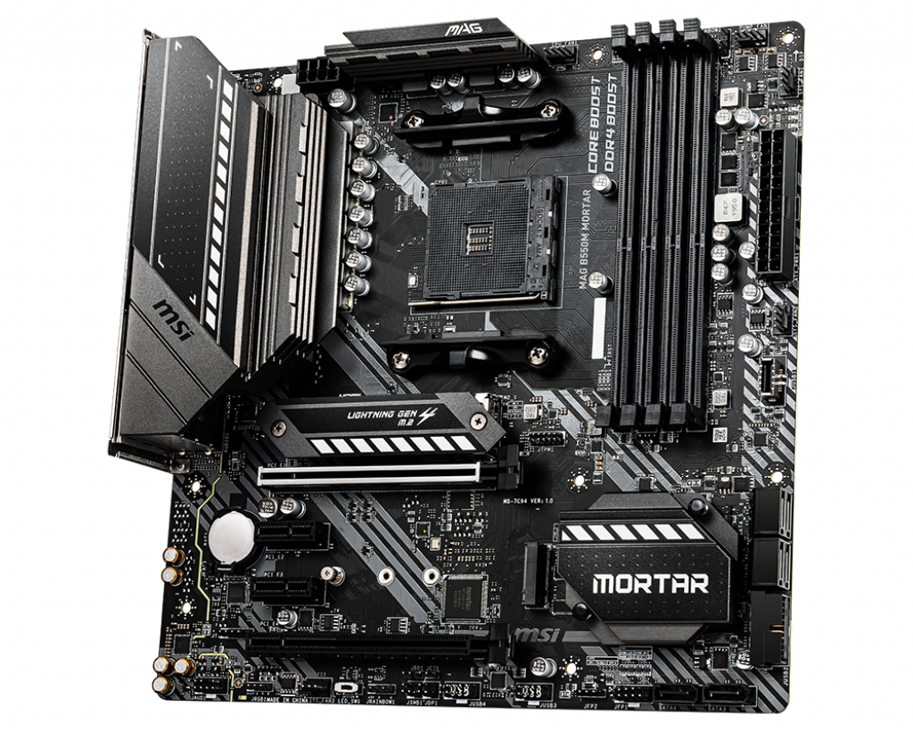 MSI MAG B550M MORTAR mATX Socket AM4