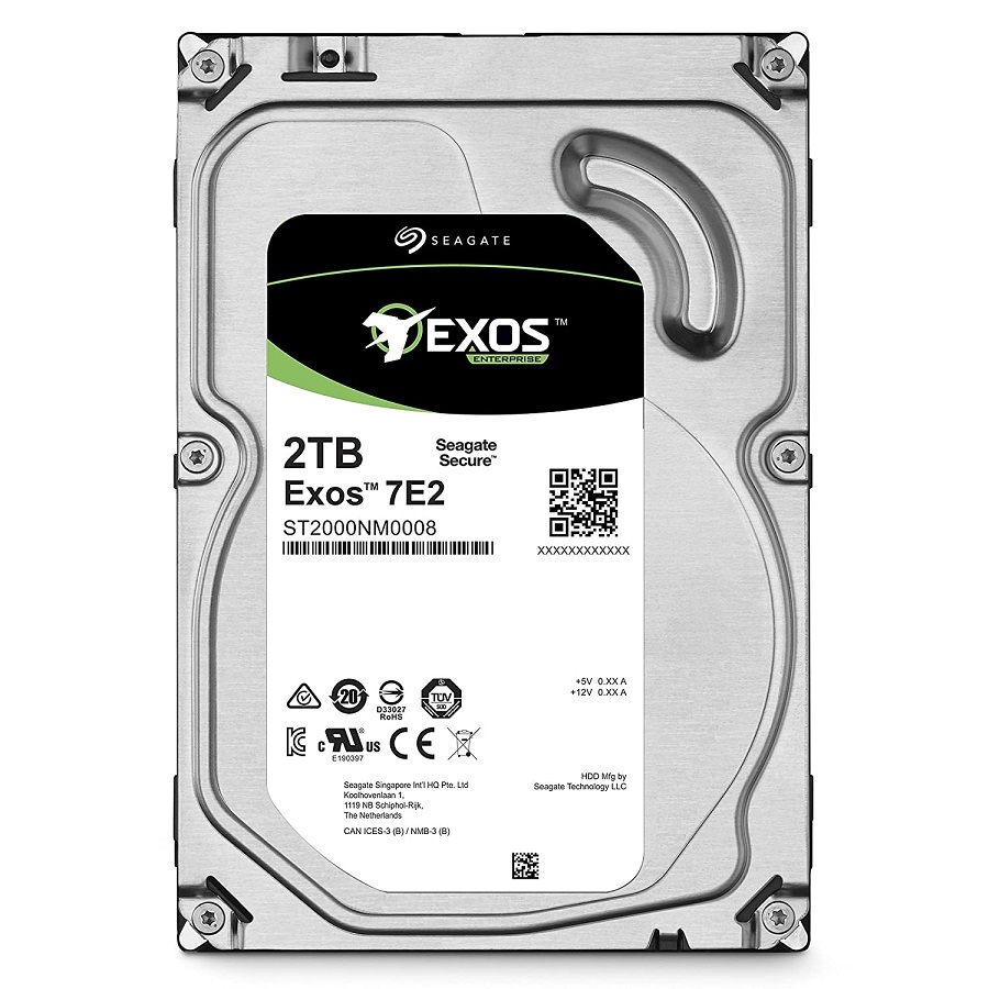 Seagate Exos 7E2 Enterprise ST2000NM0008 3.5" HDD 2.0TB