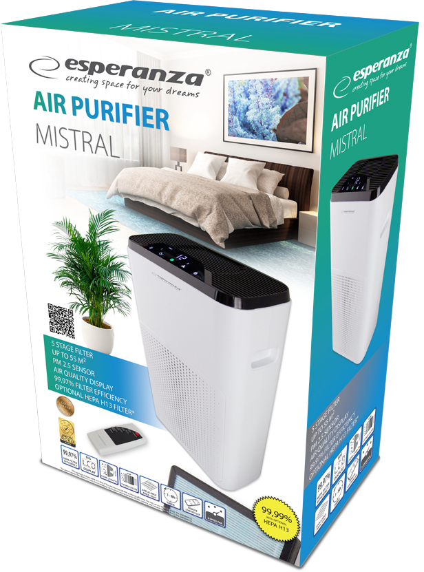 Esperanza MISTRAL EHP004 / White