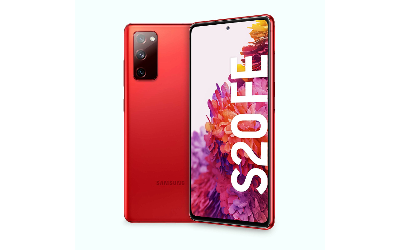 Samsung Galaxy S20fe / 6.5'' Super AMOLED 120Hz / Snapdragon 865 / 6Gb / 128Gb / 4500mAh / G780 Red