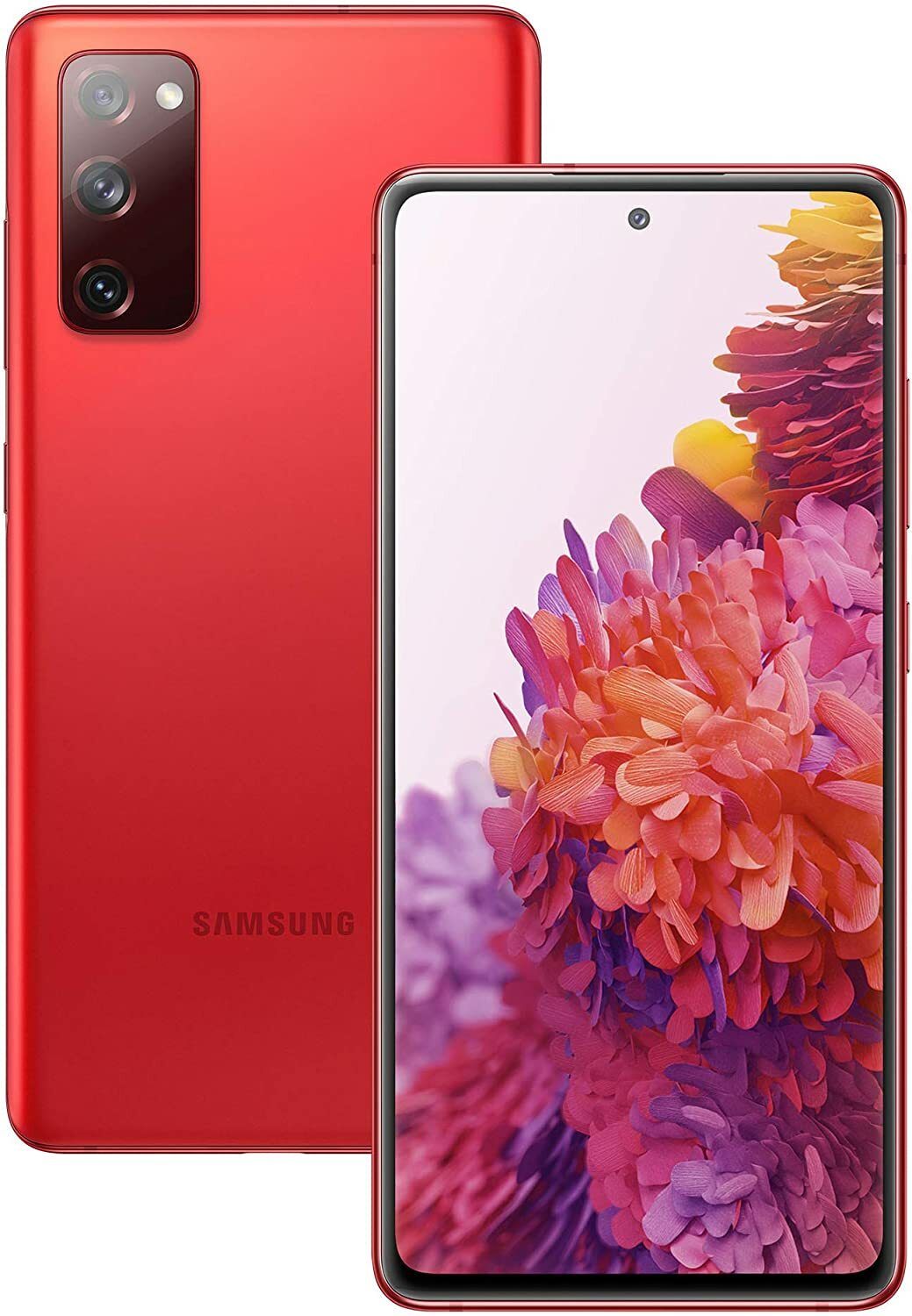 Samsung Galaxy S20fe / 6.5'' Super AMOLED 120Hz / Snapdragon 865 / 6Gb / 128Gb / 4500mAh / G780 Red