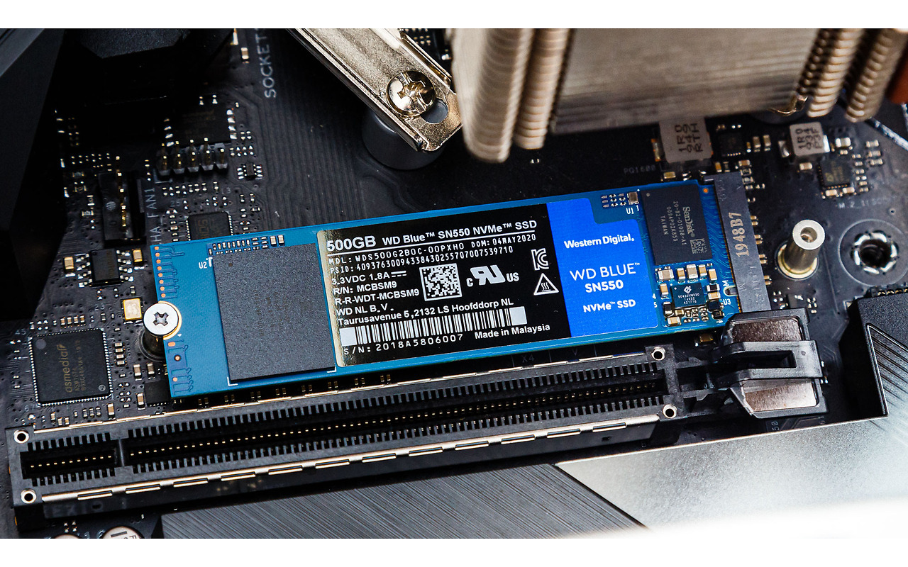 WesternDigital Blue SN550 WDS500G2B0C M.2 NVMe SSD 500GB