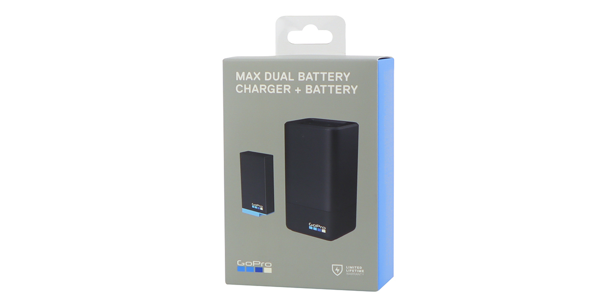 GoPro MAX Dual Battery Charger + Battery - Charge your MAX / ACDBD-001
