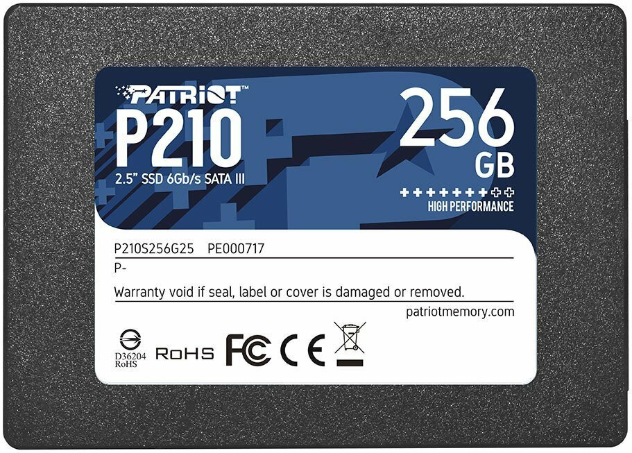 Patriot P210 P210S256G25