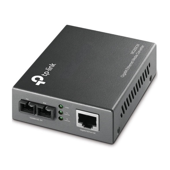 TP-LINK MC200CM Gigabit Multi-Mode Media Converter / Black