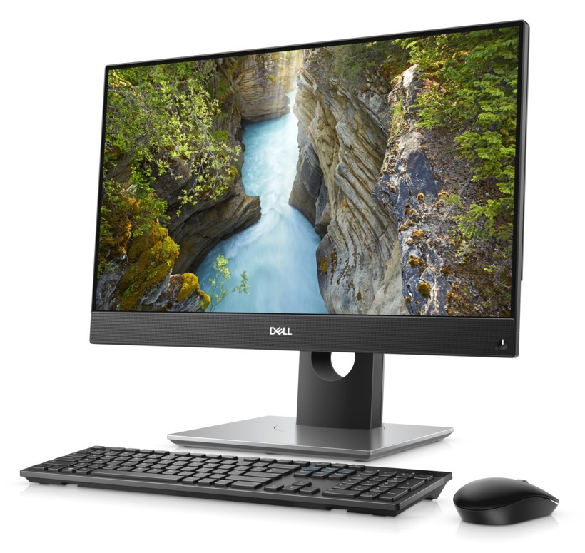 DELL OptiPlex 5480 / 23.8" FullHD IPS TOUCH / Intel Core i7-10700T / 16GB DDR4 / 512GB NVMe / Wi-Fi 6 / Linux / Black