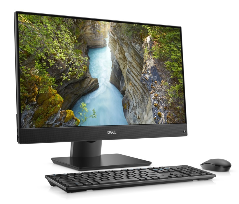 DELL OptiPlex 5480 / 23.8" FullHD IPS TOUCH / Intel Core i5-10500T / 8GB DDR4 / 256GB NVMe / Wi-Fi 6 / Linux / Black