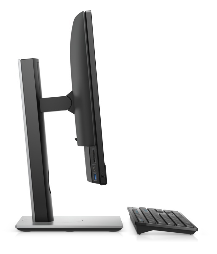 DELL OptiPlex 5480 / 23.8" FullHD IPS / Intel Core i3-10100T / 8GB DDR4 / 256GB NVMe / Wi-Fi 6 / Linux / Black