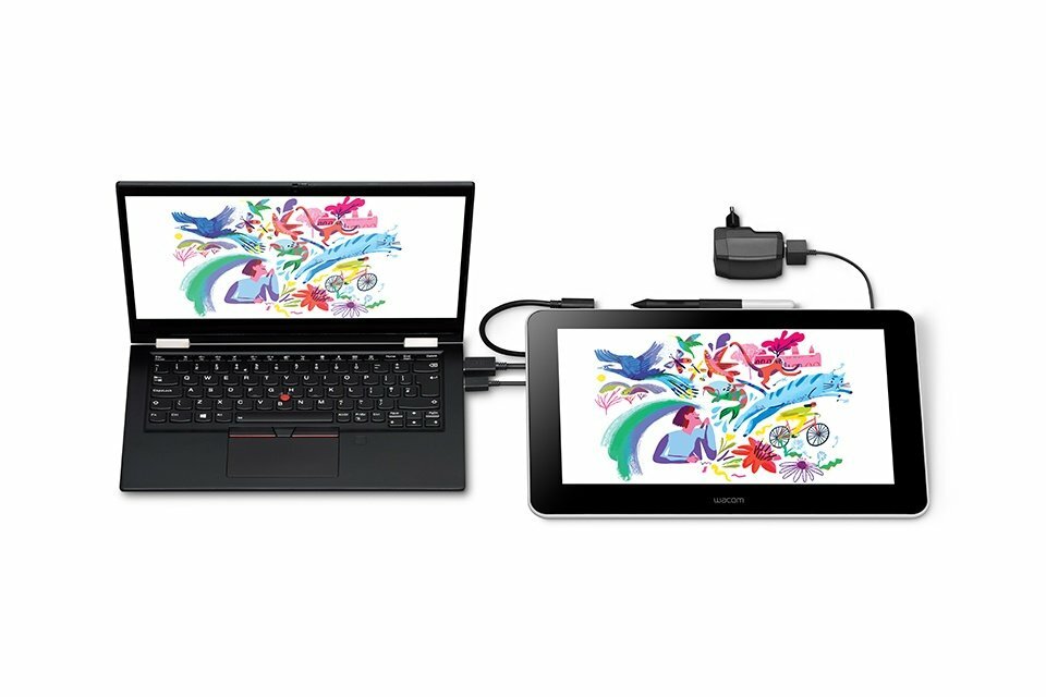 Wacom One 13 FullHD DTC133W0B Interactive Pen Display /