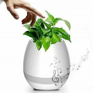 Helmet MUSIC FLOWERPOT / White