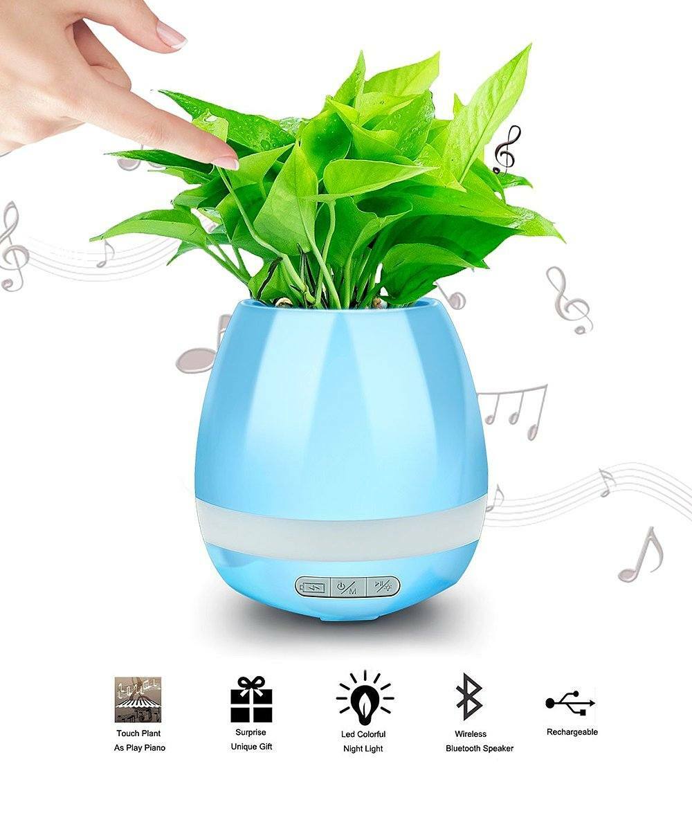 Helmet MUSIC FLOWERPOT / Blue