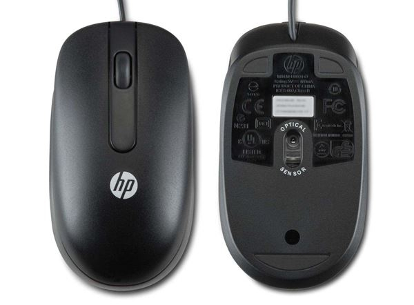 HP USB Optical Mouse / QY777A6 / Black