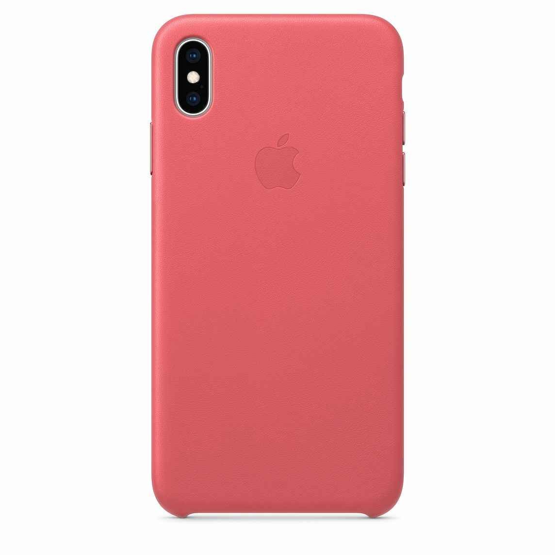 Apple Original iPhone XS Max Leather Case / Pink
