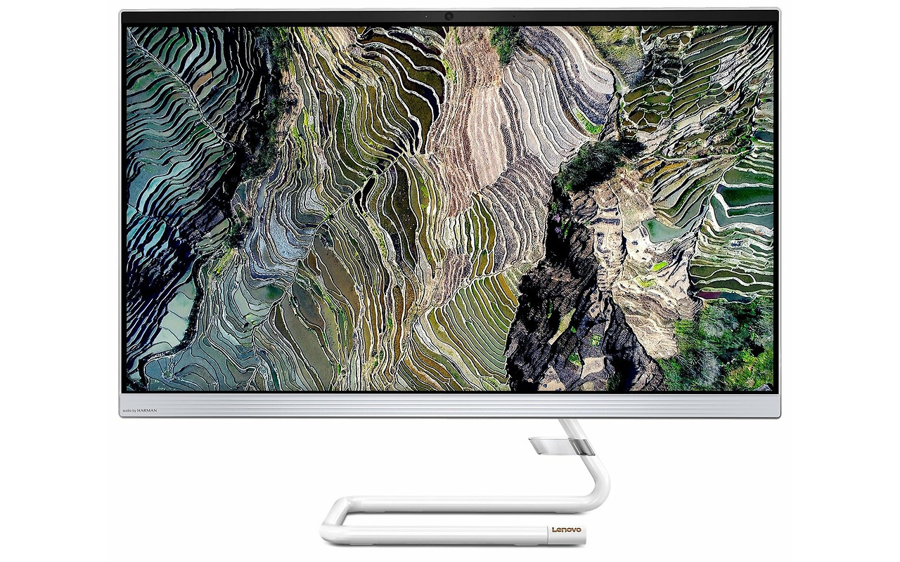 Lenovo IdeaCentre 3 27IMB05 / 27" FullHD WVA / Intel Core i5-10400T / 8GB DDR4 / 512GB NVMe / DOS / White