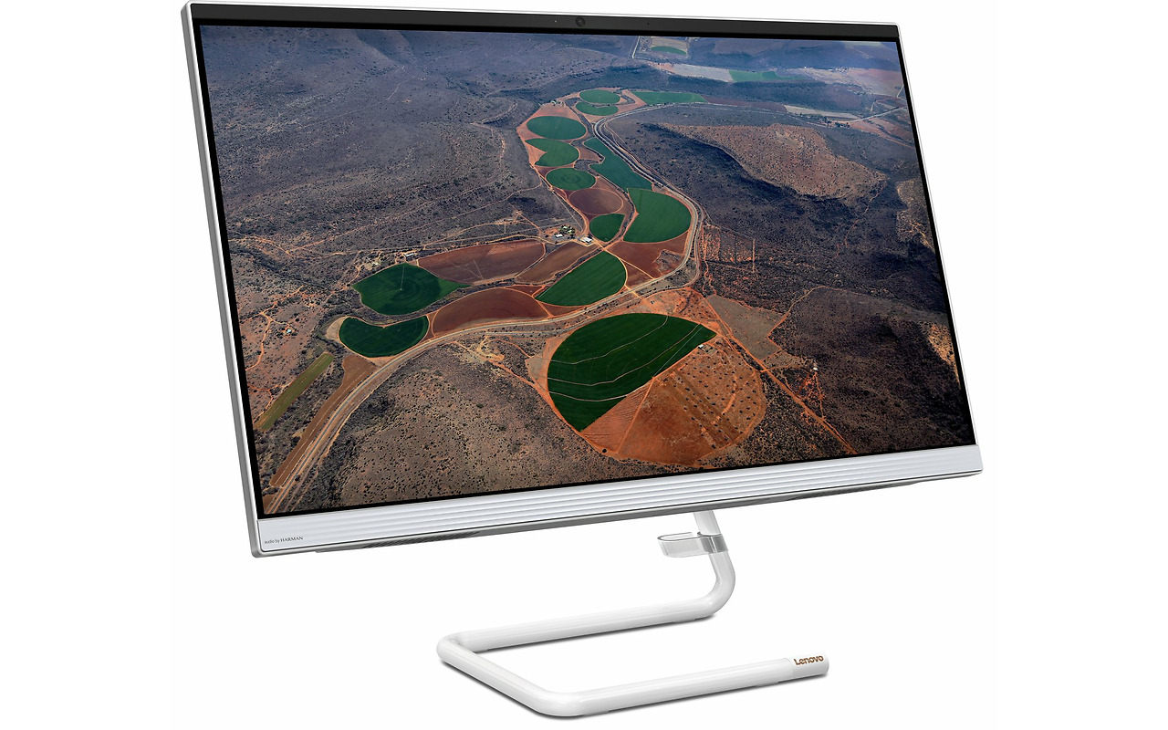 Lenovo IdeaCentre 3 27IMB05 / 27" FullHD WVA / Intel Core i5-10400T / 8GB DDR4 / 512GB NVMe / DOS / White
