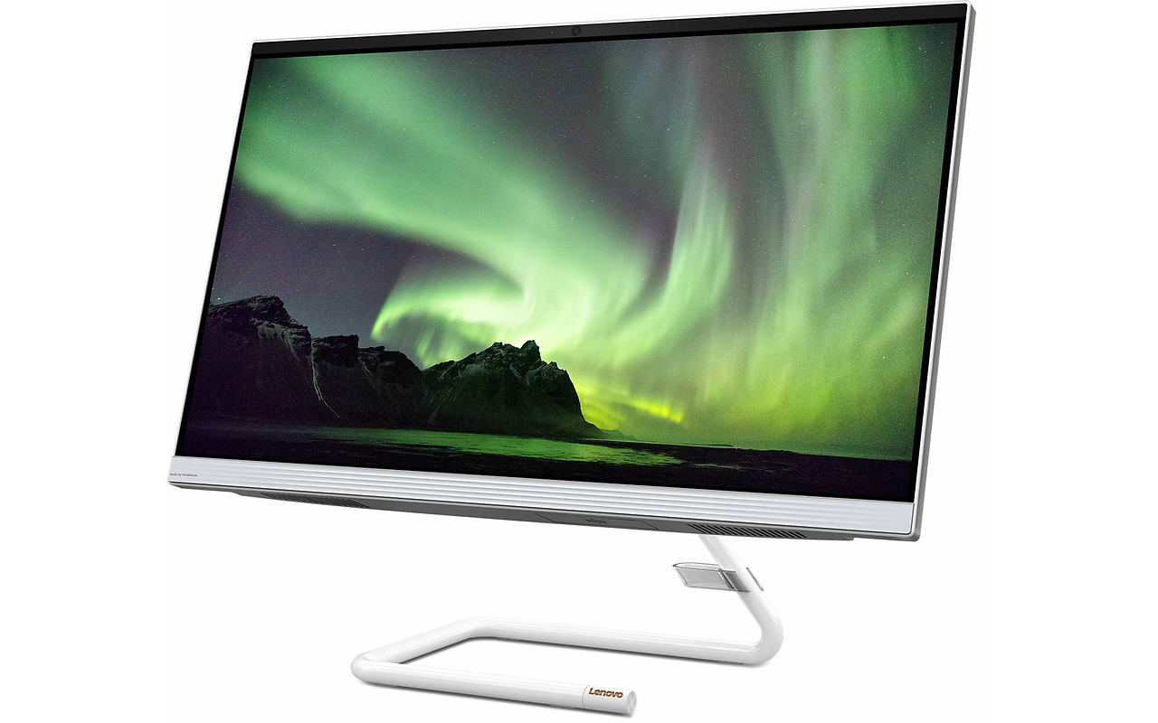 Lenovo IdeaCentre 3 27IMB05 / 27" FullHD WVA / Intel Core i5-10400T / 8GB DDR4 / 512GB NVMe / DOS / White
