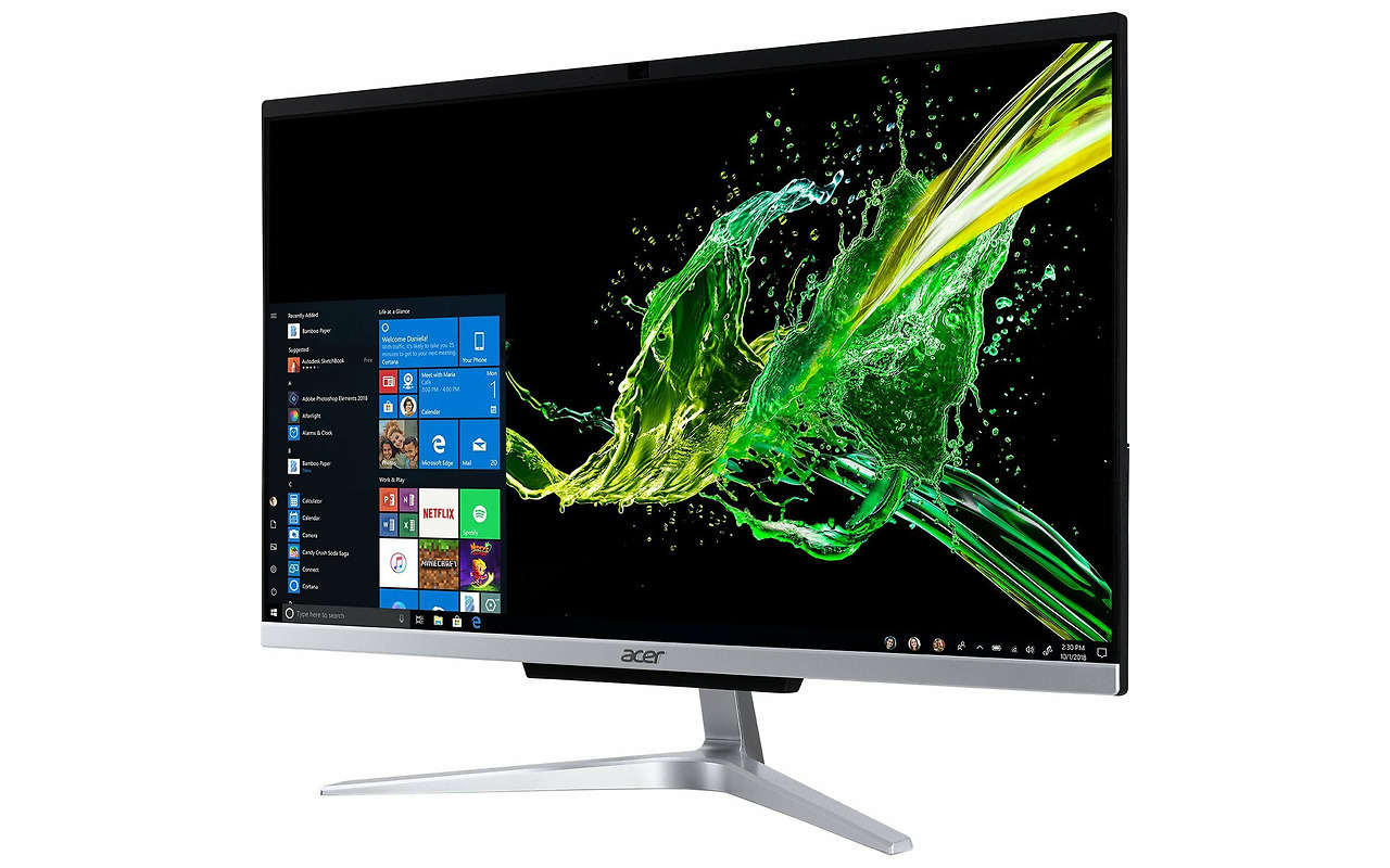 Acer Aspire C24-963 / 23.8" FullHD IPS / Intel Core i3-1005G1 / 8GB DDR4 / 256Gb SSD / Iron Gray / Windows