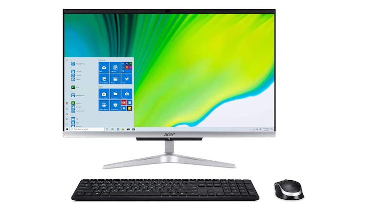 Acer Aspire C24-963 / 23.8" FullHD IPS / Intel Core i3-1005G1 / 8GB DDR4 / 256Gb SSD / Iron Gray / Windows