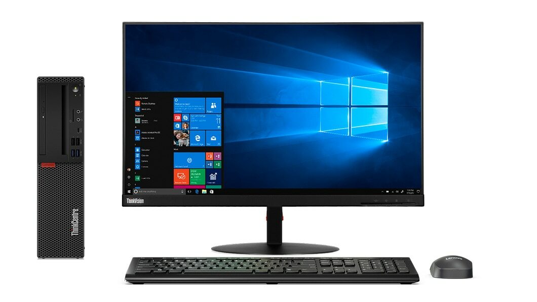 Lenovo ThinkCentre M720s SFF / Intel Core i5-9400 / 8GB DDR4 / 256GB SSD + 1.0TB HDD / Windows 10 PRO / Black