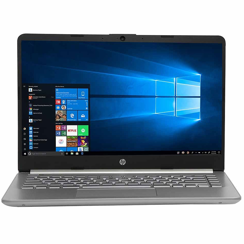 HP 14-DQ1043 / 14" FullHD IPS BrightView micro-edge / Intel i3-1005G1 / 8GB DDR4 / 256GB NVMe / Windows10 / Silver