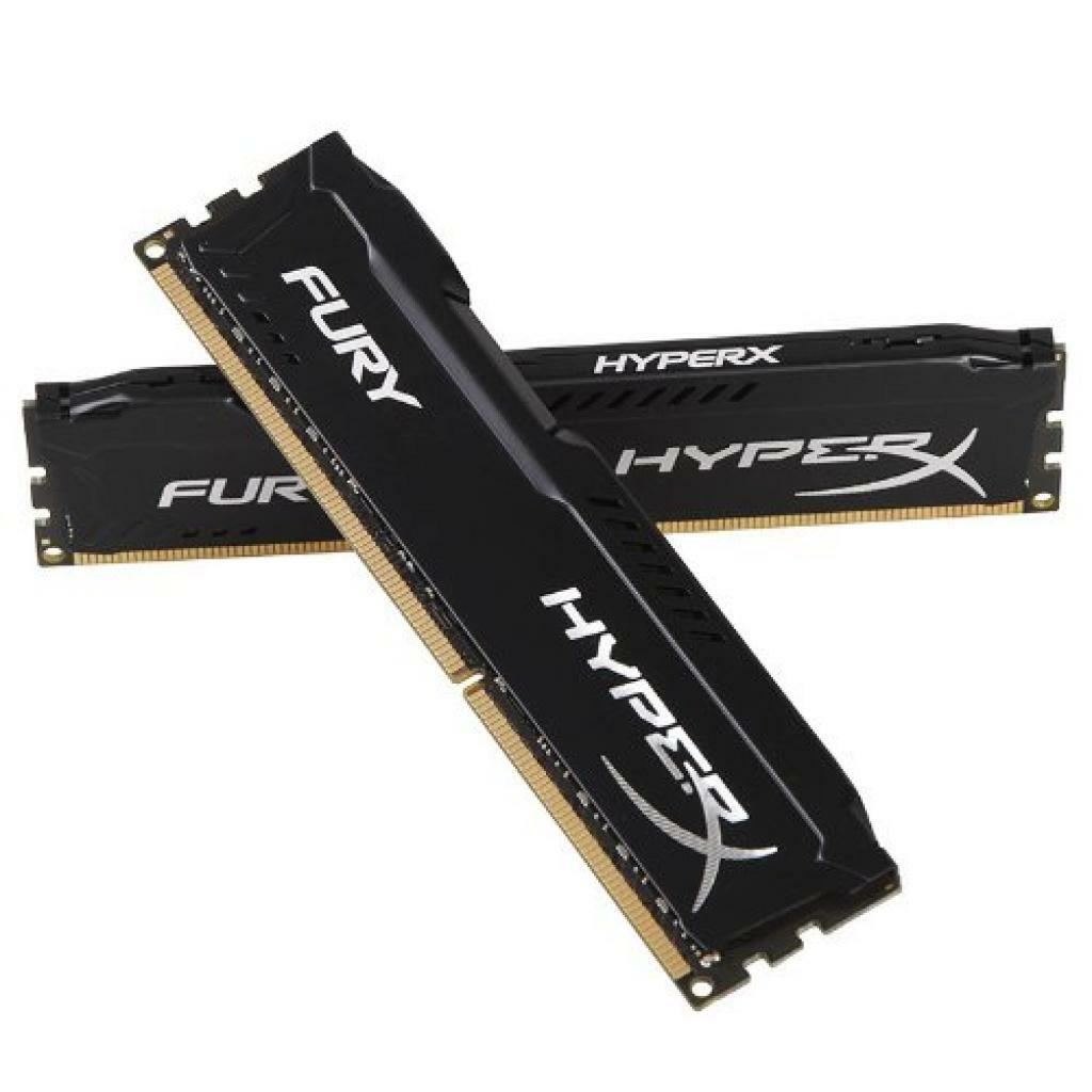 Kingston HyperX FURY HX318C10FBK2/8 / 2*4GB DDR3 1866 / Black