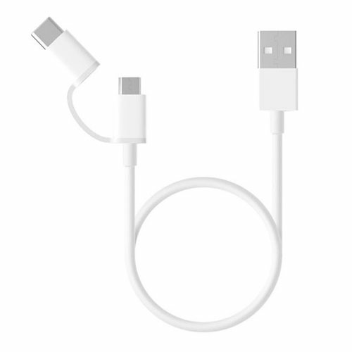 Xiaomi Mi Cable 2-in-1 USB 100cm / White