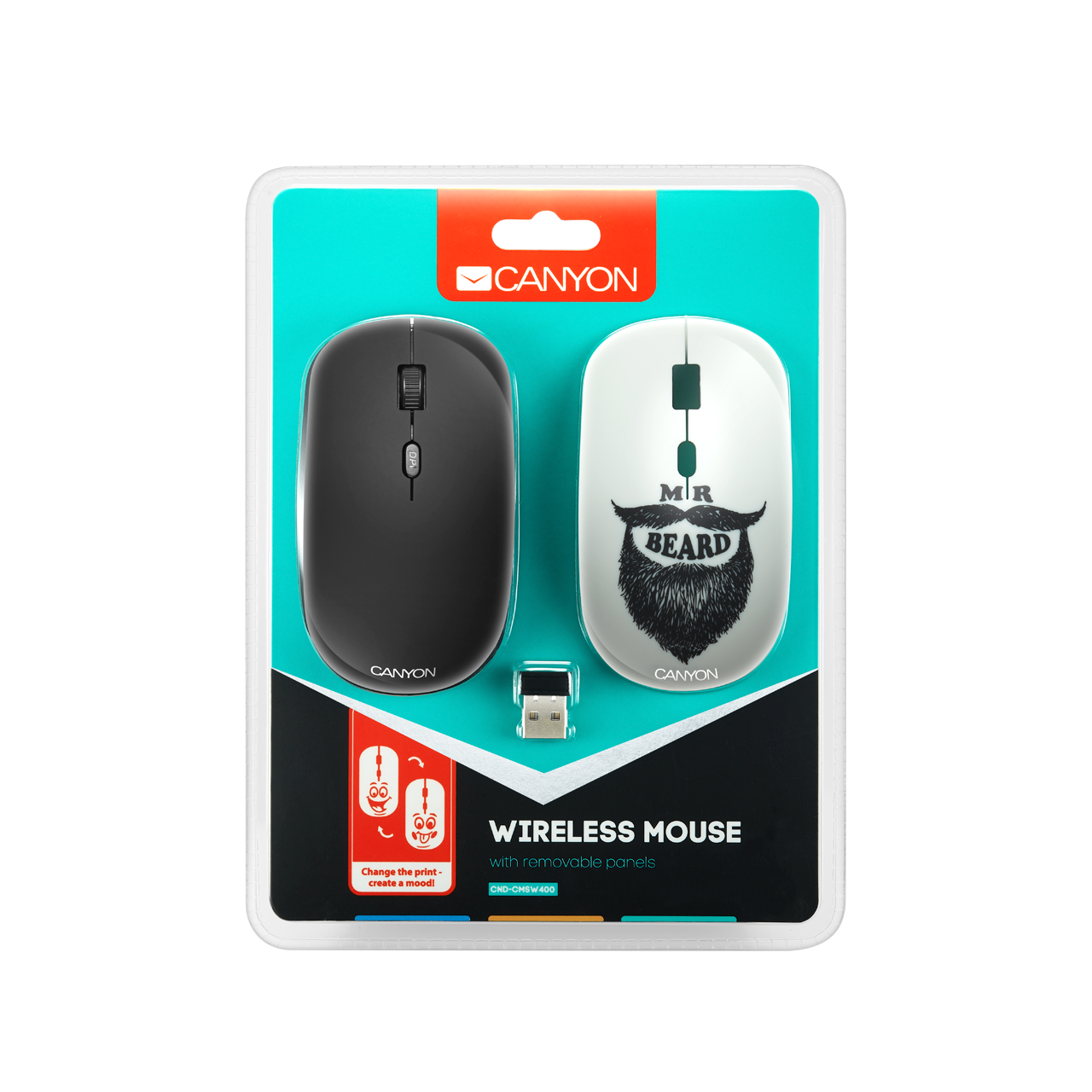 Canyon CND-CMSW401 Wireless Mouse / Grey