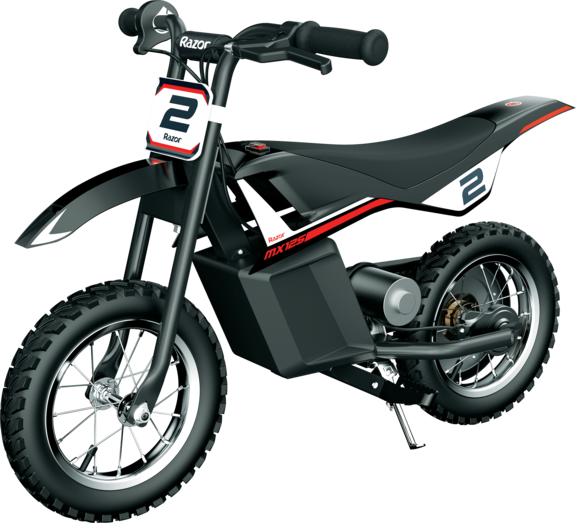 RAZOR Dirt Rides MX125 Dirt Rocket / Black