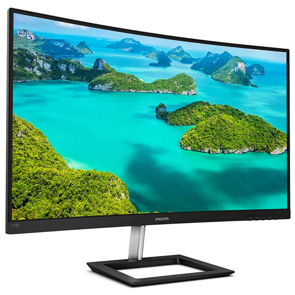 Philips 328E1CA / 32 Curved-VA 4K-UHD Black