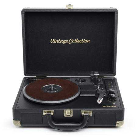 MUSE MT-103 GD Vinyl Audio System / Black