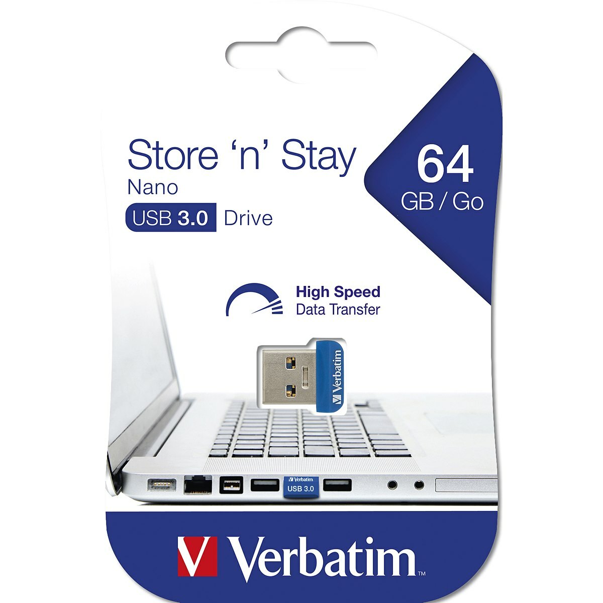 Verbatim Store 'n' Stay NANO 98711 64GB USB3.0 / Blue