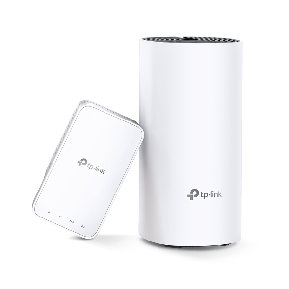 TP-LINK Deco M3 / 2-pack / Whole-Home Mesh Dual Band Wi-Fi AC System / White