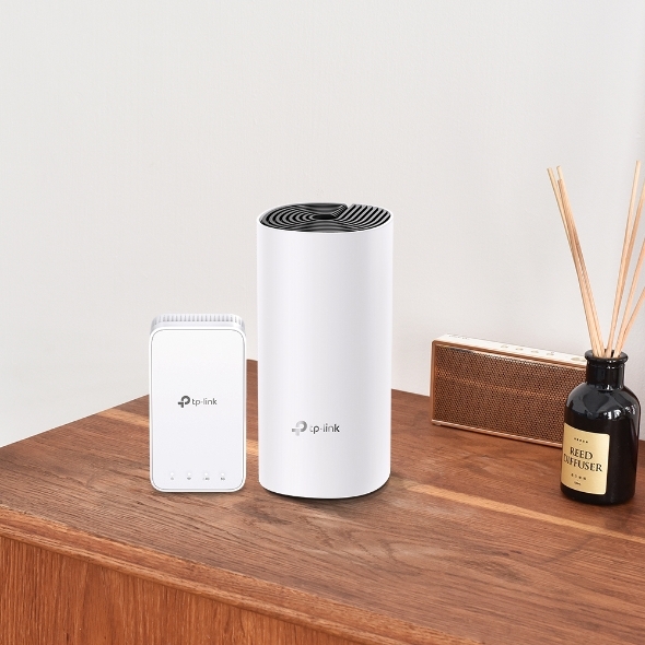 TP-LINK Deco M3 / 2-pack / Whole-Home Mesh Dual Band Wi-Fi AC System / White