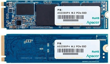 Apacer AS2280P4 / M.2 NVMe 1.0TB /